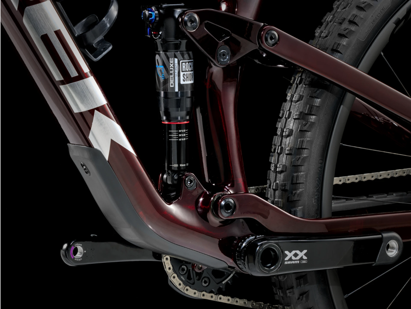 Trek Top Fuel 9.9 XX AXS Full Suspension Carbon Mountain Bike 2024 in Carbon Red Smoke-5